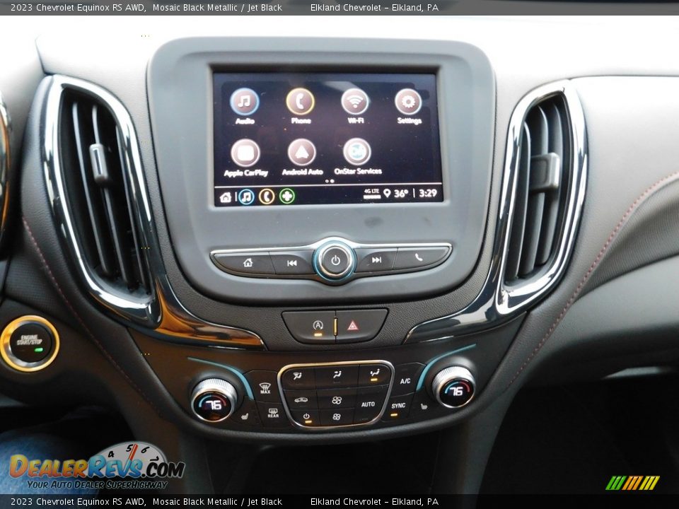 Controls of 2023 Chevrolet Equinox RS AWD Photo #28
