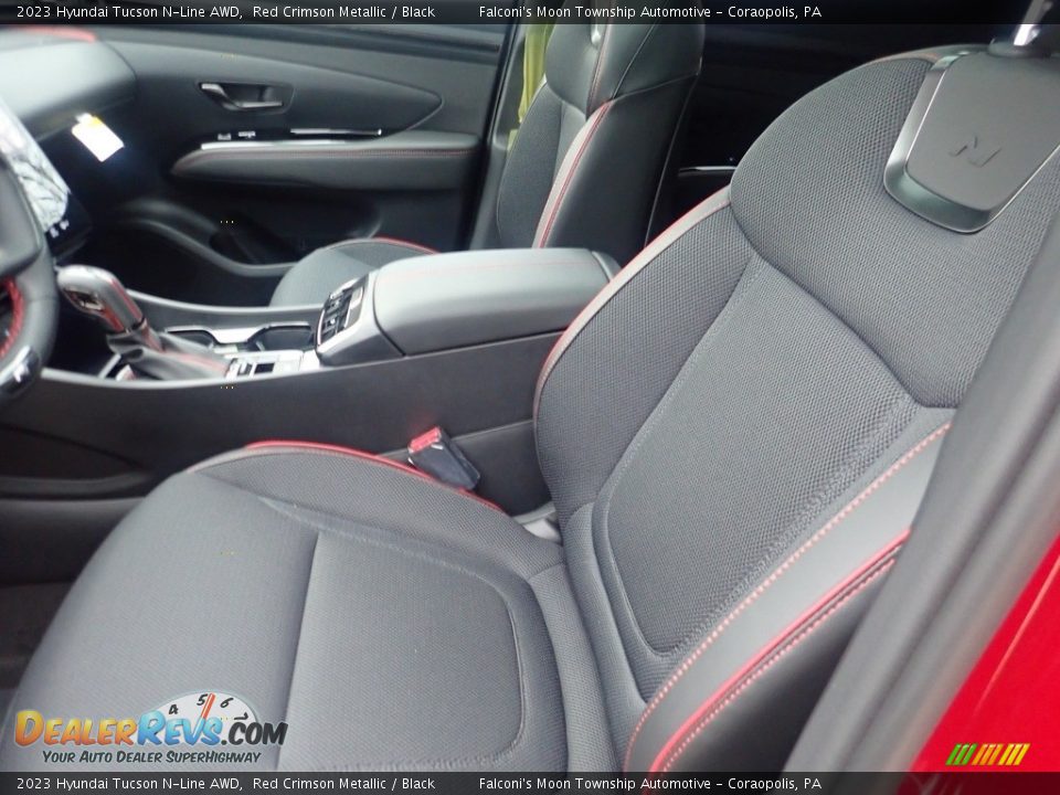 Front Seat of 2023 Hyundai Tucson N-Line AWD Photo #11