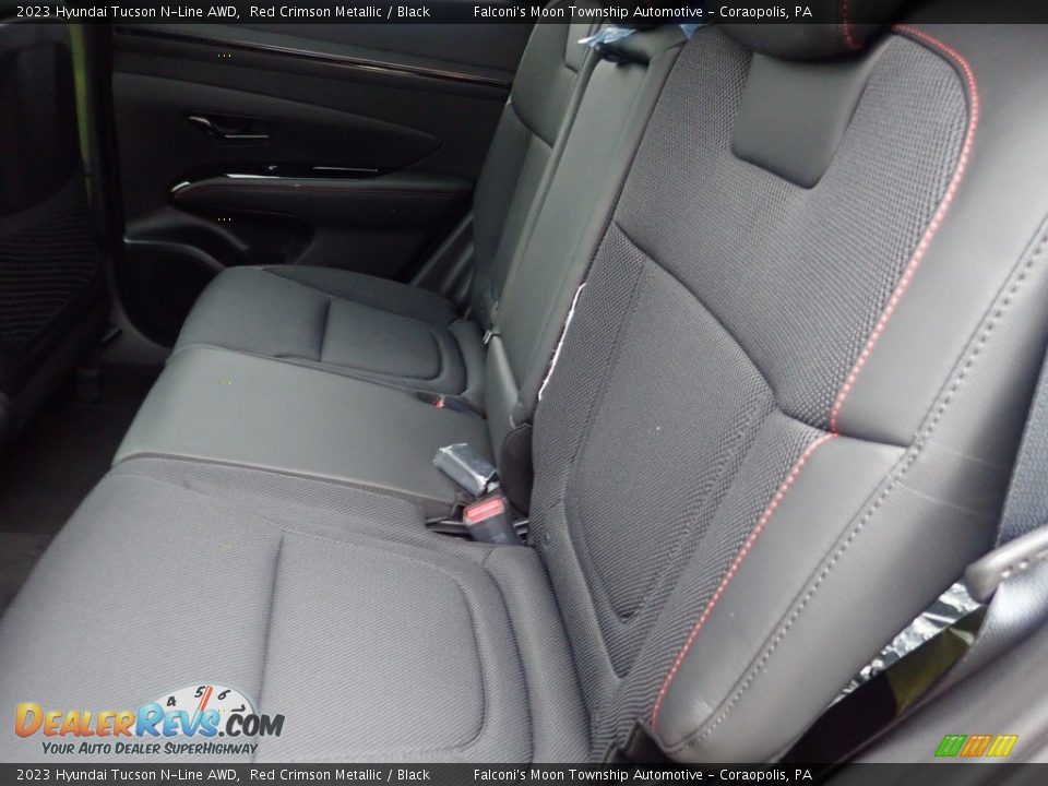 Rear Seat of 2023 Hyundai Tucson N-Line AWD Photo #12