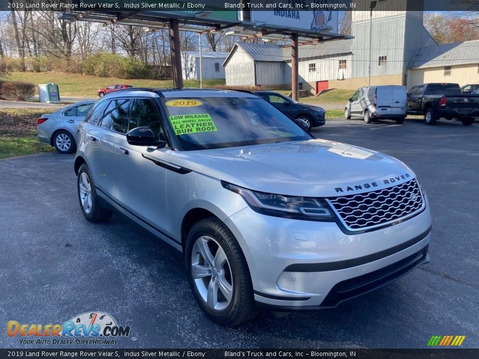 2019 Land Rover Range Rover Velar S Indus Silver Metallic / Ebony Photo #7