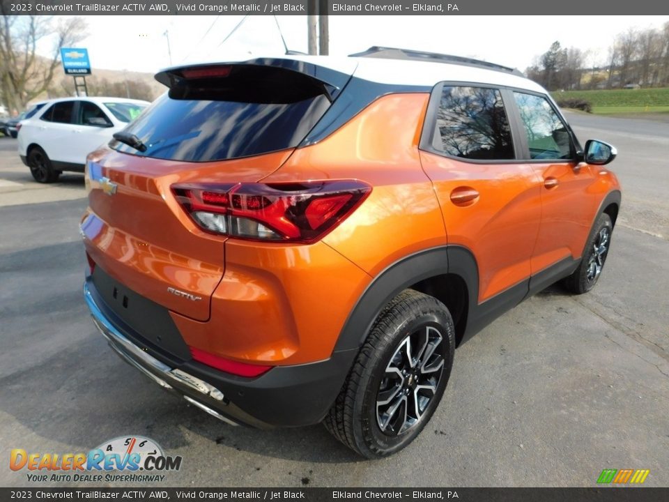 2023 Chevrolet TrailBlazer ACTIV AWD Vivid Orange Metallic / Jet Black Photo #8