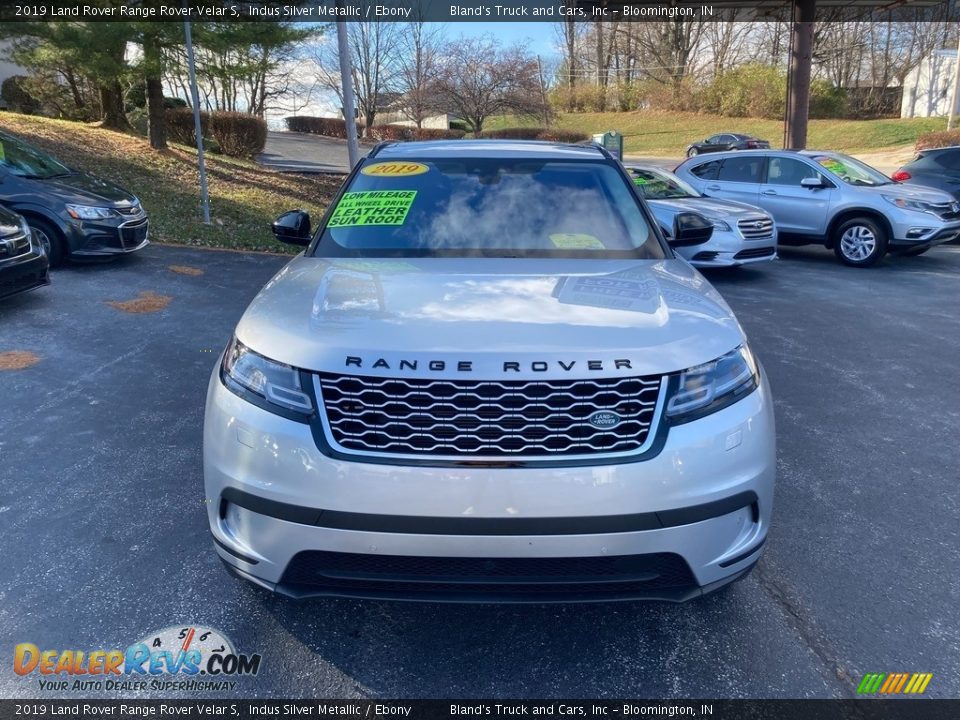 2019 Land Rover Range Rover Velar S Indus Silver Metallic / Ebony Photo #8