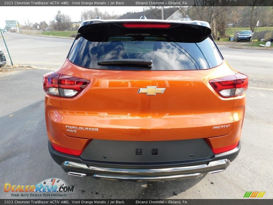 2023 Chevrolet TrailBlazer ACTIV AWD Vivid Orange Metallic / Jet Black Photo #9