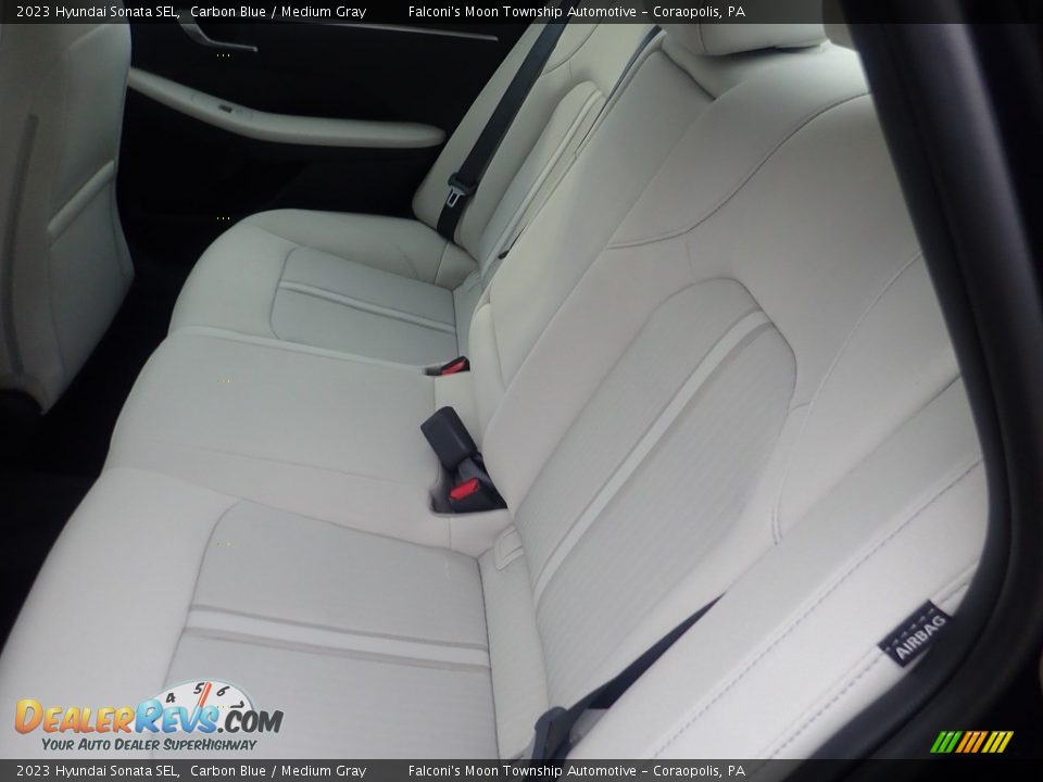 Rear Seat of 2023 Hyundai Sonata SEL Photo #11
