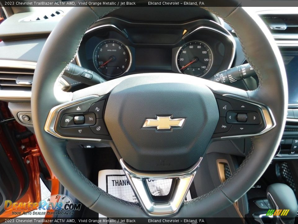 2023 Chevrolet TrailBlazer ACTIV AWD Steering Wheel Photo #24