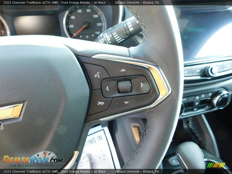 2023 Chevrolet TrailBlazer ACTIV AWD Steering Wheel Photo #25