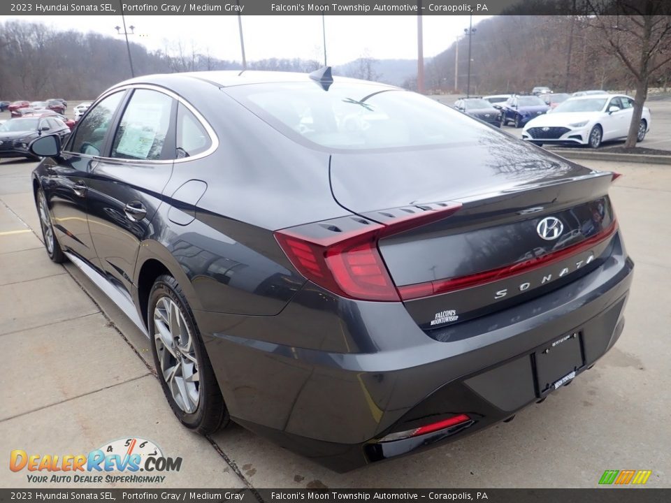 2023 Hyundai Sonata SEL Portofino Gray / Medium Gray Photo #4