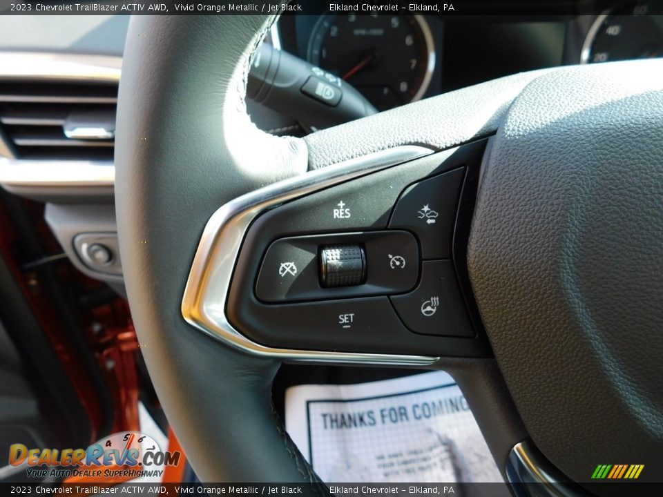 2023 Chevrolet TrailBlazer ACTIV AWD Steering Wheel Photo #26
