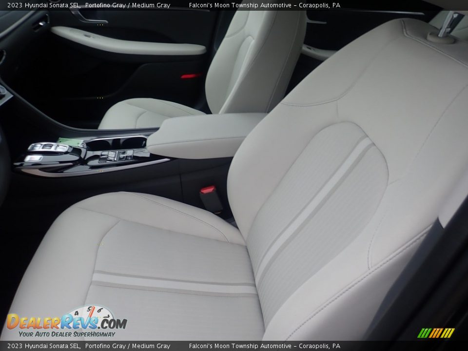 2023 Hyundai Sonata SEL Portofino Gray / Medium Gray Photo #10