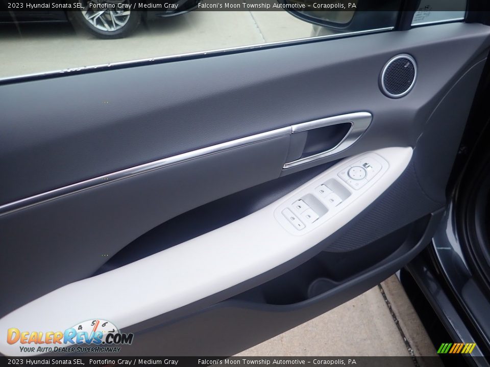 2023 Hyundai Sonata SEL Portofino Gray / Medium Gray Photo #14