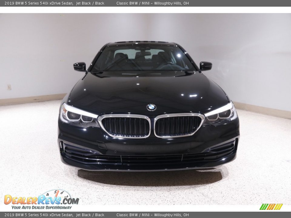 2019 BMW 5 Series 540i xDrive Sedan Jet Black / Black Photo #2