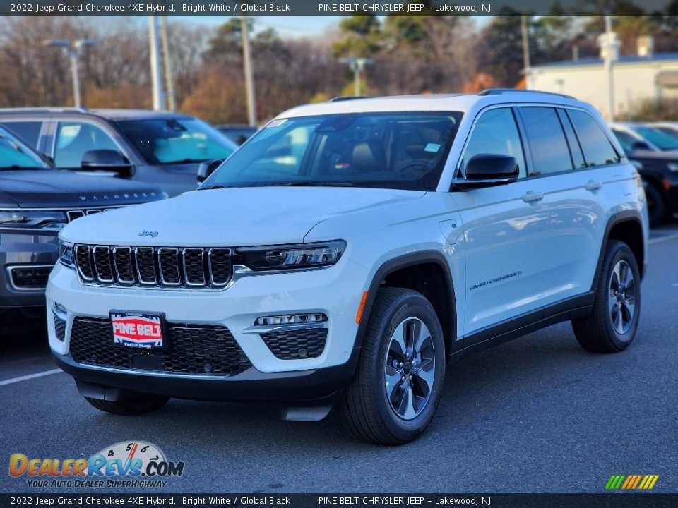 2022 Jeep Grand Cherokee 4XE Hybrid Bright White / Global Black Photo #1