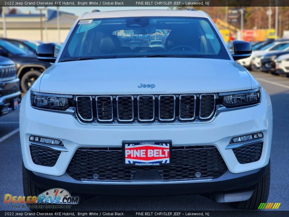 2022 Jeep Grand Cherokee 4XE Hybrid Bright White / Global Black Photo #2