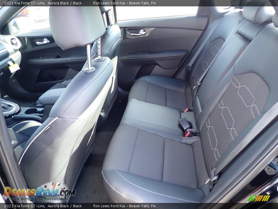 2023 Kia Forte GT-Line Aurora Black / Black Photo #12
