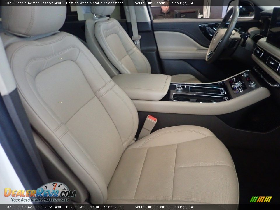 Sandstone Interior - 2022 Lincoln Aviator Reserve AWD Photo #9