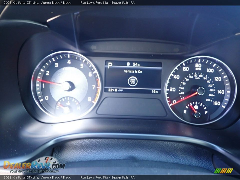 2023 Kia Forte GT-Line Aurora Black / Black Photo #16