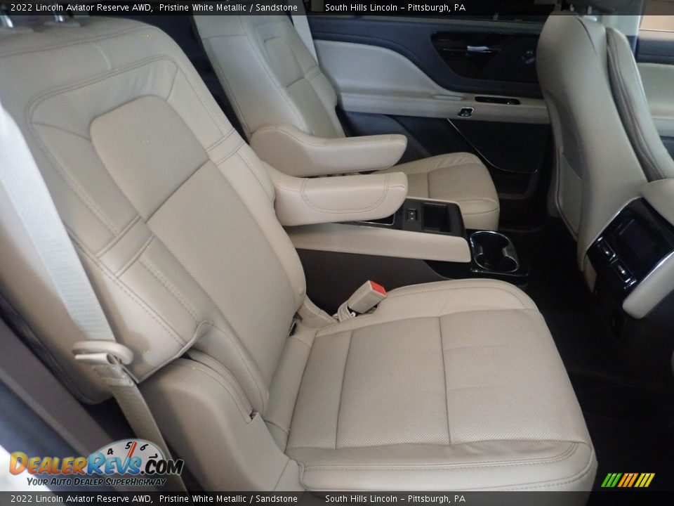 Rear Seat of 2022 Lincoln Aviator Reserve AWD Photo #12
