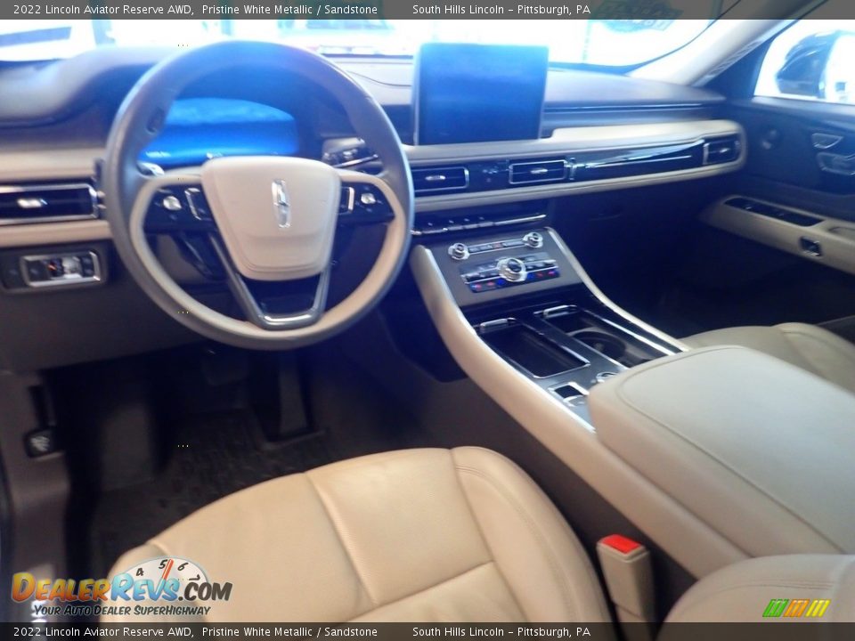 Sandstone Interior - 2022 Lincoln Aviator Reserve AWD Photo #16