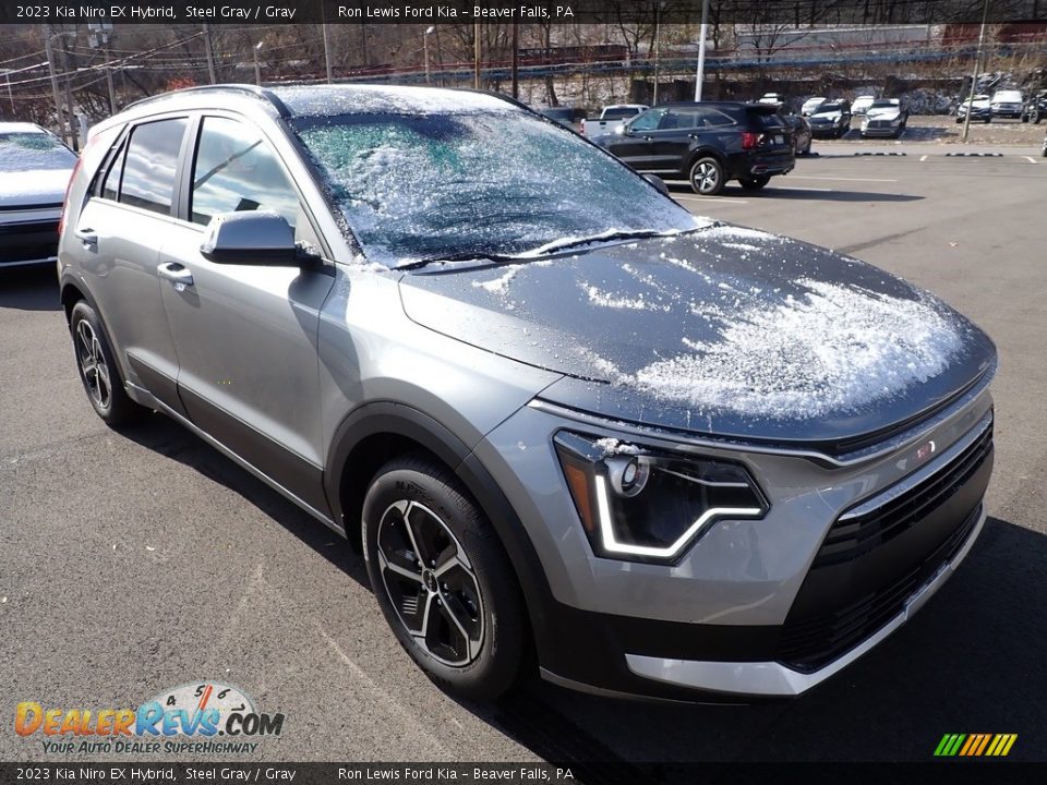 2023 Kia Niro EX Hybrid Steel Gray / Gray Photo #2