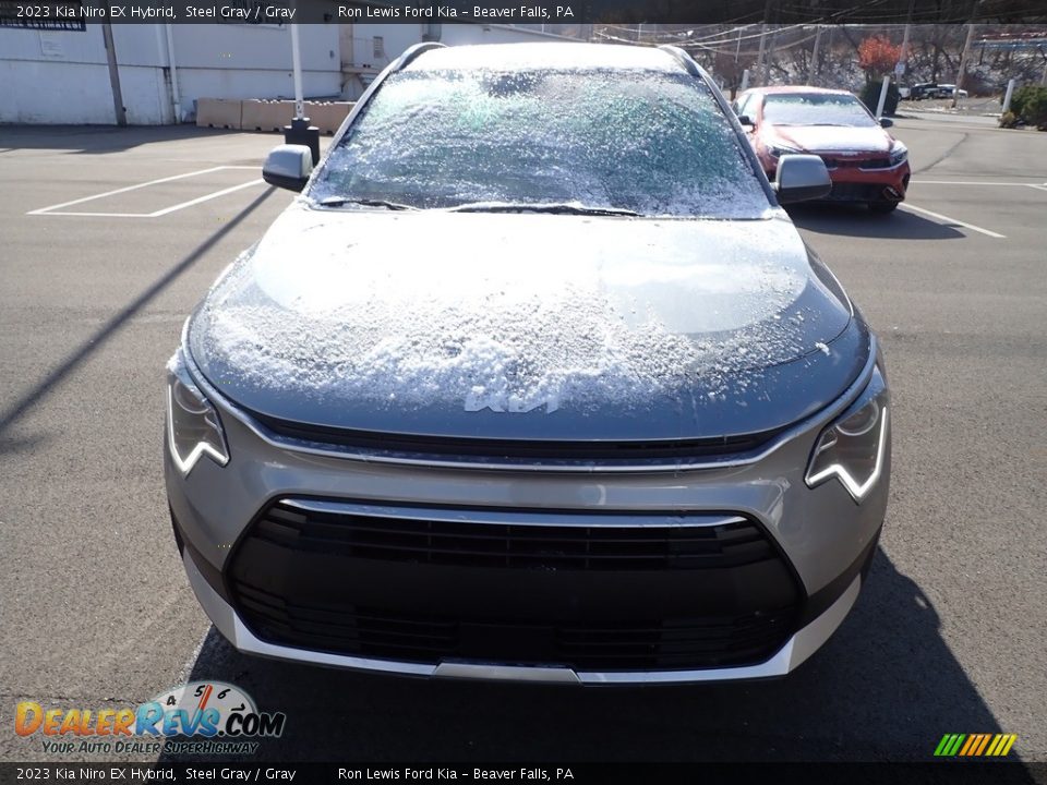 2023 Kia Niro EX Hybrid Steel Gray / Gray Photo #3