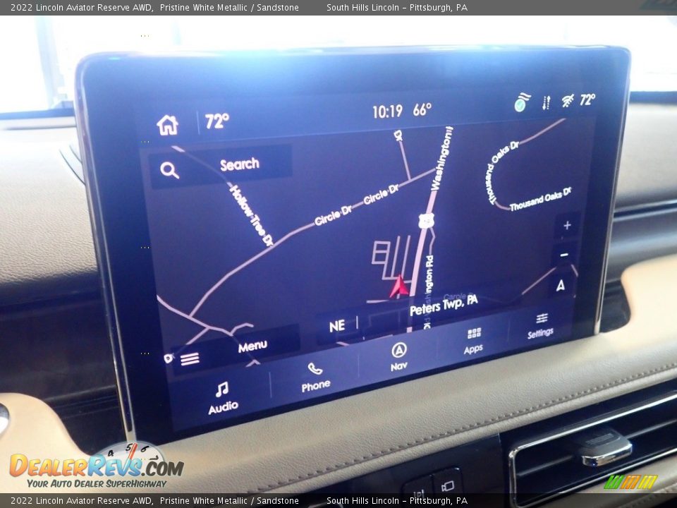 Navigation of 2022 Lincoln Aviator Reserve AWD Photo #21