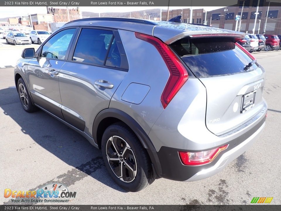 2023 Kia Niro EX Hybrid Steel Gray / Gray Photo #6
