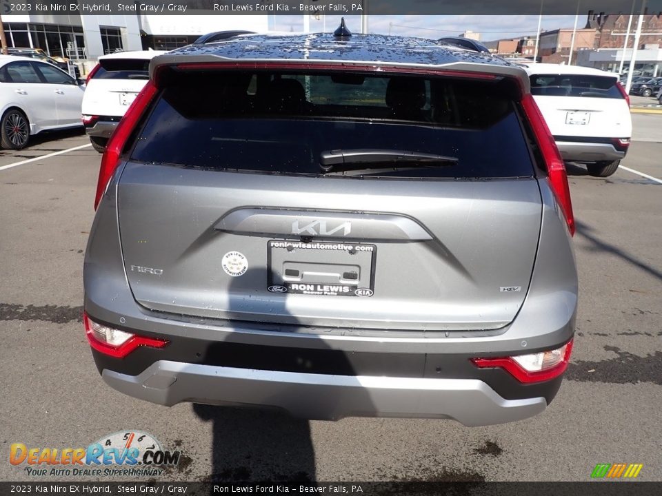 2023 Kia Niro EX Hybrid Steel Gray / Gray Photo #7
