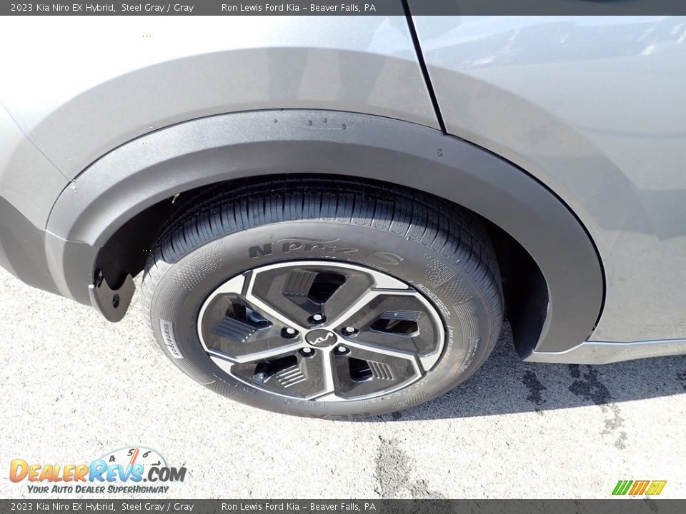 2023 Kia Niro EX Hybrid Steel Gray / Gray Photo #9