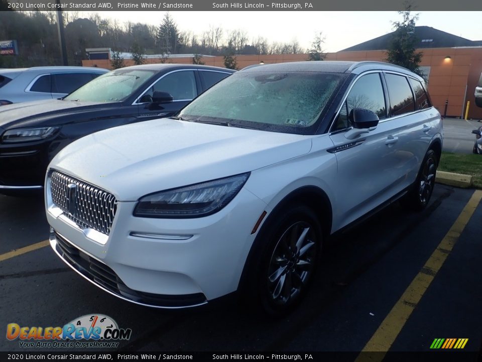 2020 Lincoln Corsair Standard AWD Pristine White / Sandstone Photo #1