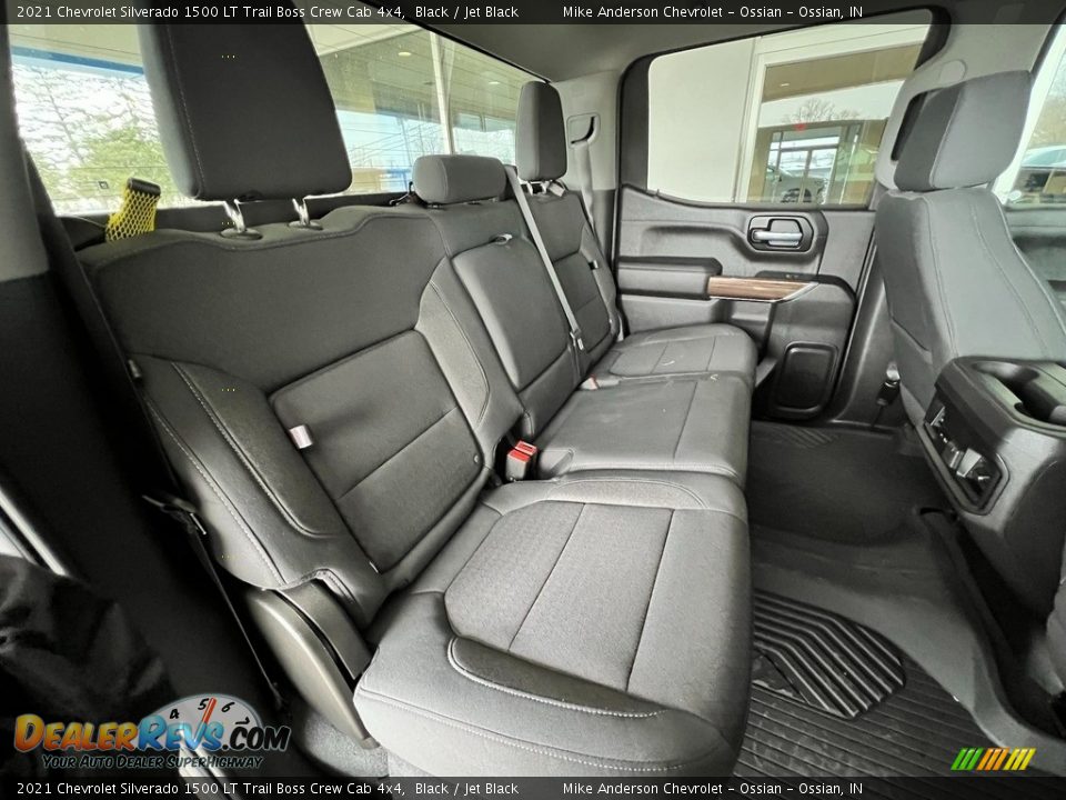2021 Chevrolet Silverado 1500 LT Trail Boss Crew Cab 4x4 Black / Jet Black Photo #28