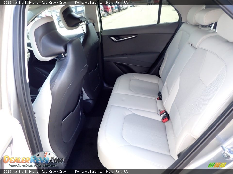 2023 Kia Niro EX Hybrid Steel Gray / Gray Photo #12