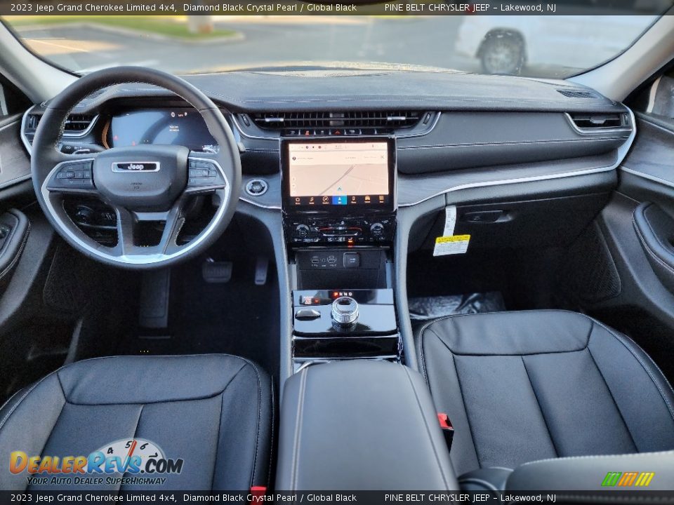 Global Black Interior - 2023 Jeep Grand Cherokee Limited 4x4 Photo #9