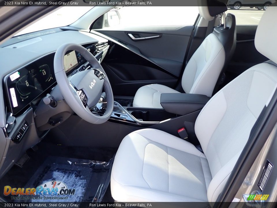 2023 Kia Niro EX Hybrid Steel Gray / Gray Photo #14