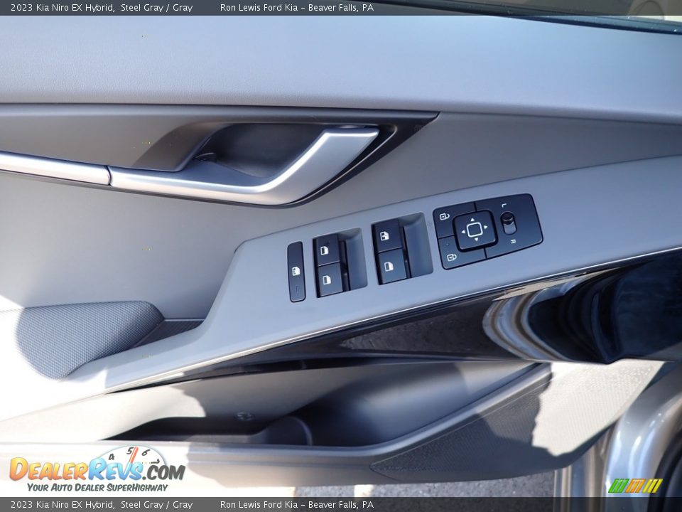 2023 Kia Niro EX Hybrid Steel Gray / Gray Photo #15