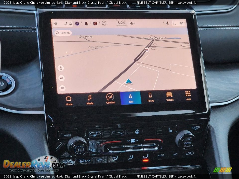 Navigation of 2023 Jeep Grand Cherokee Limited 4x4 Photo #13