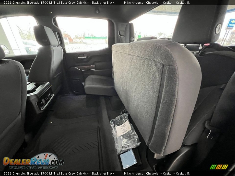 2021 Chevrolet Silverado 1500 LT Trail Boss Crew Cab 4x4 Black / Jet Black Photo #34