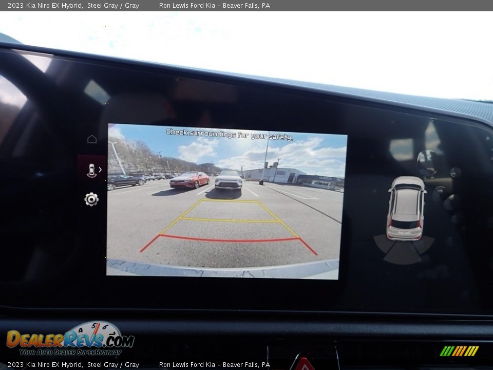 2023 Kia Niro EX Hybrid Steel Gray / Gray Photo #18