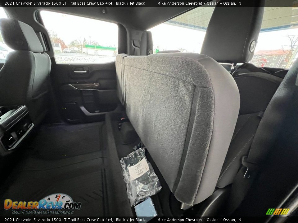 2021 Chevrolet Silverado 1500 LT Trail Boss Crew Cab 4x4 Black / Jet Black Photo #35