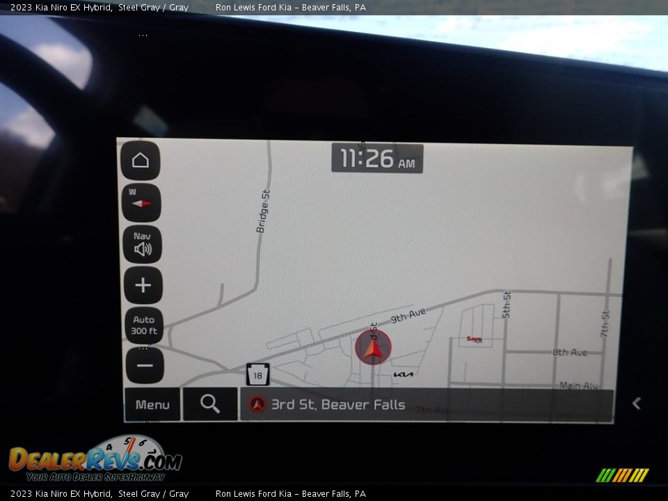 2023 Kia Niro EX Hybrid Steel Gray / Gray Photo #19