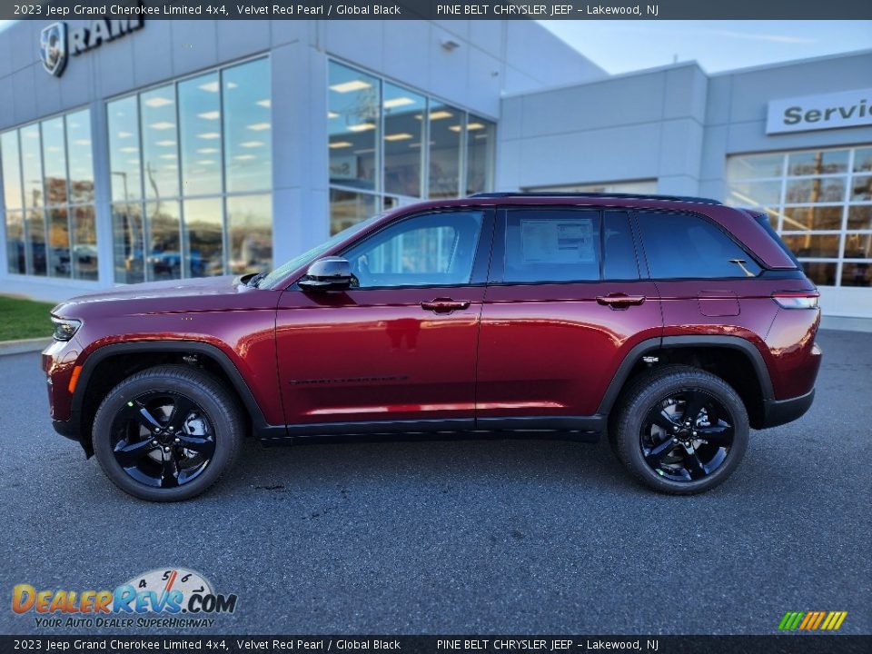 Velvet Red Pearl 2023 Jeep Grand Cherokee Limited 4x4 Photo #3