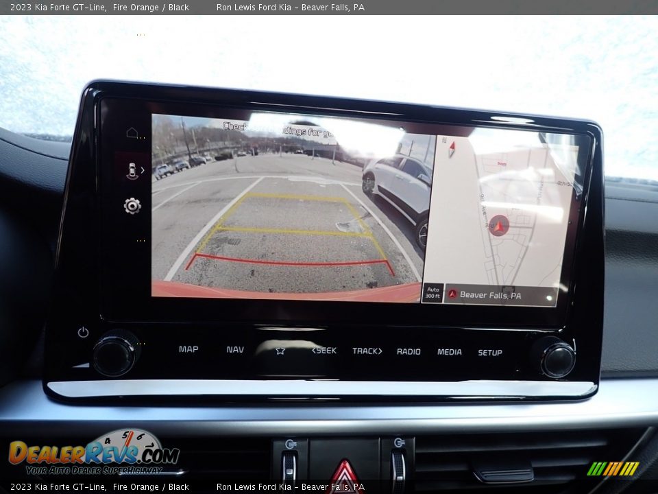 2023 Kia Forte GT-Line Fire Orange / Black Photo #18