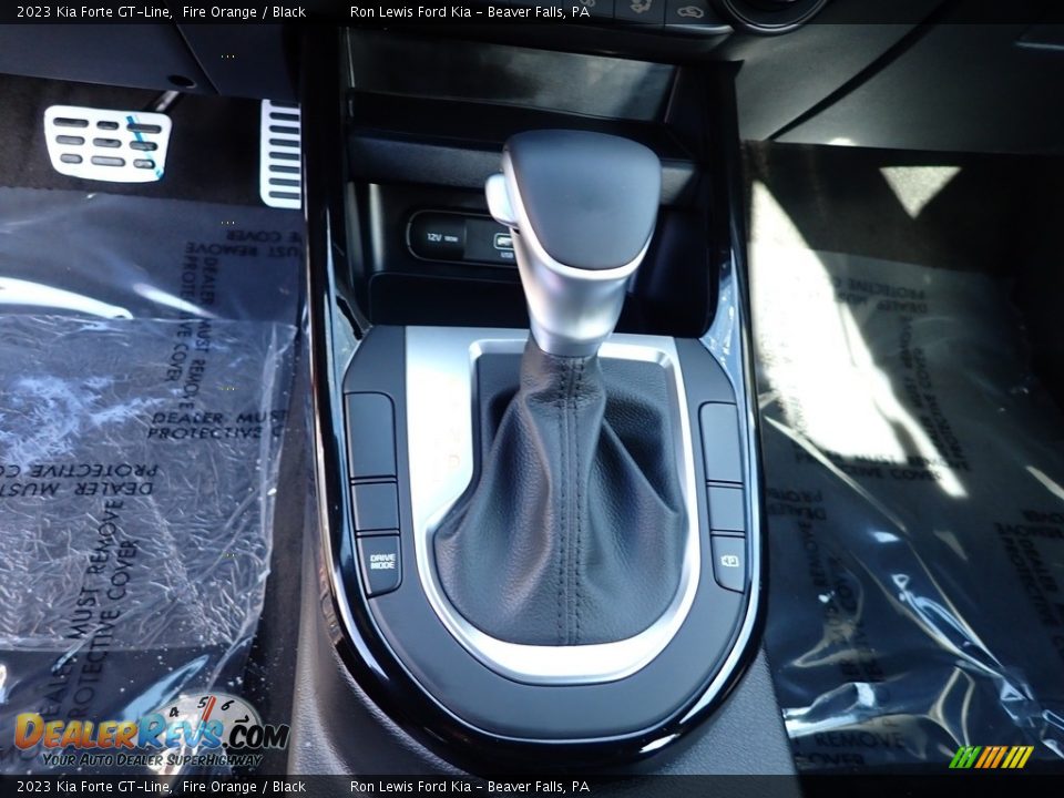 2023 Kia Forte GT-Line Fire Orange / Black Photo #19