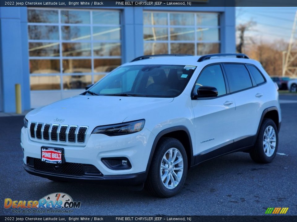 2022 Jeep Cherokee Latitude Lux Bright White / Black Photo #1