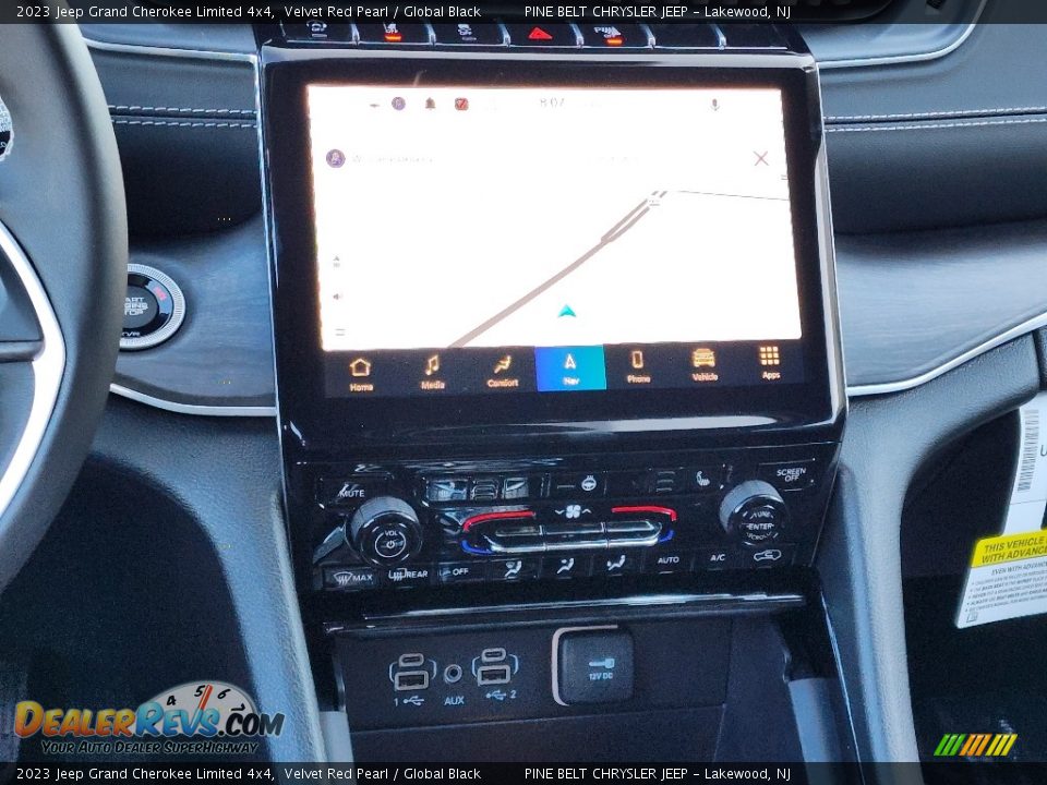 Navigation of 2023 Jeep Grand Cherokee Limited 4x4 Photo #13