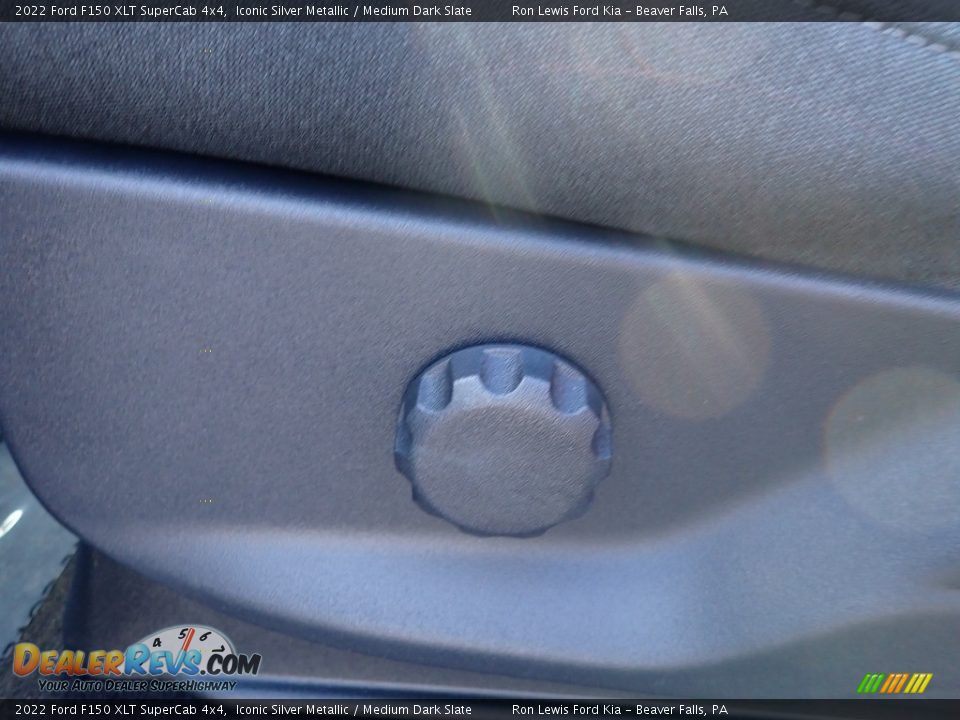 2022 Ford F150 XLT SuperCab 4x4 Iconic Silver Metallic / Medium Dark Slate Photo #14