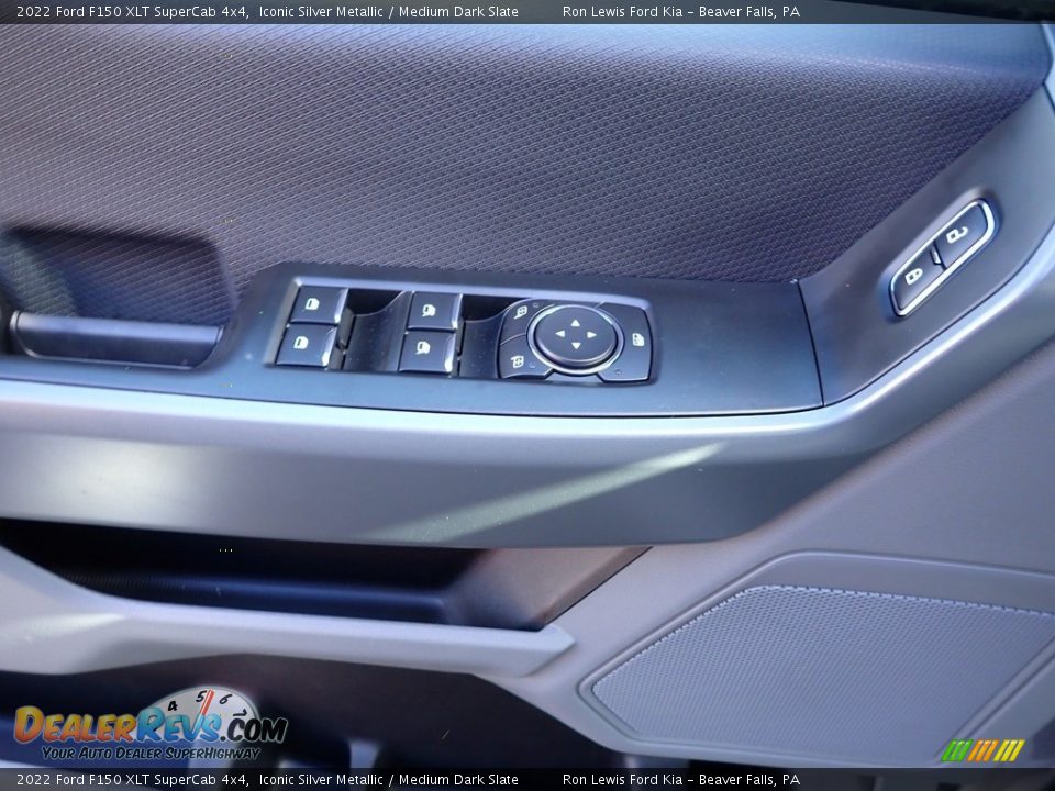 2022 Ford F150 XLT SuperCab 4x4 Iconic Silver Metallic / Medium Dark Slate Photo #15