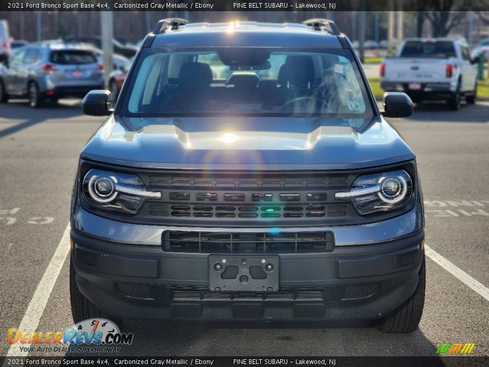 2021 Ford Bronco Sport Base 4x4 Carbonized Gray Metallic / Ebony Photo #2