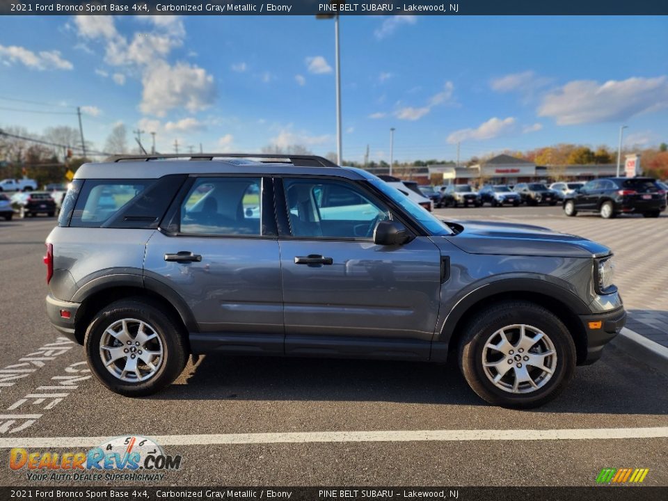 2021 Ford Bronco Sport Base 4x4 Carbonized Gray Metallic / Ebony Photo #6