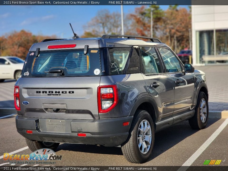 2021 Ford Bronco Sport Base 4x4 Carbonized Gray Metallic / Ebony Photo #8