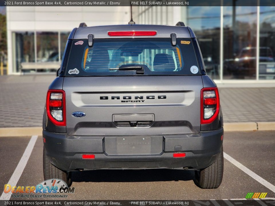 2021 Ford Bronco Sport Base 4x4 Carbonized Gray Metallic / Ebony Photo #9